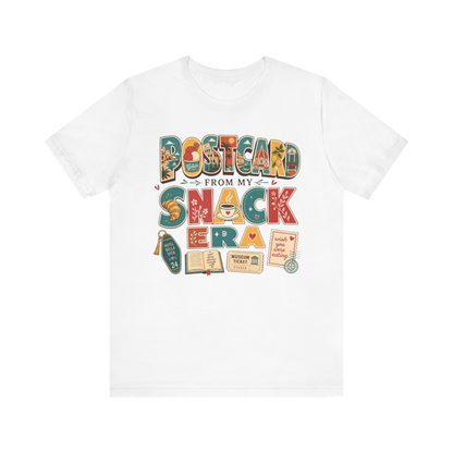 "Postcard Snack Era" T-Shirt