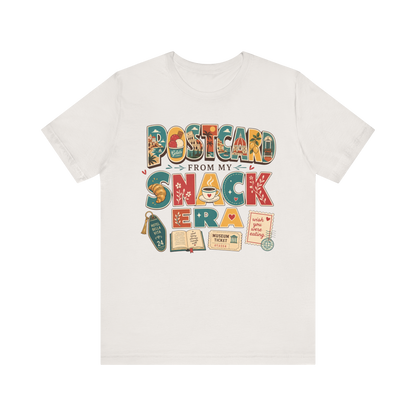 "Postcard Snack Era" T-Shirt