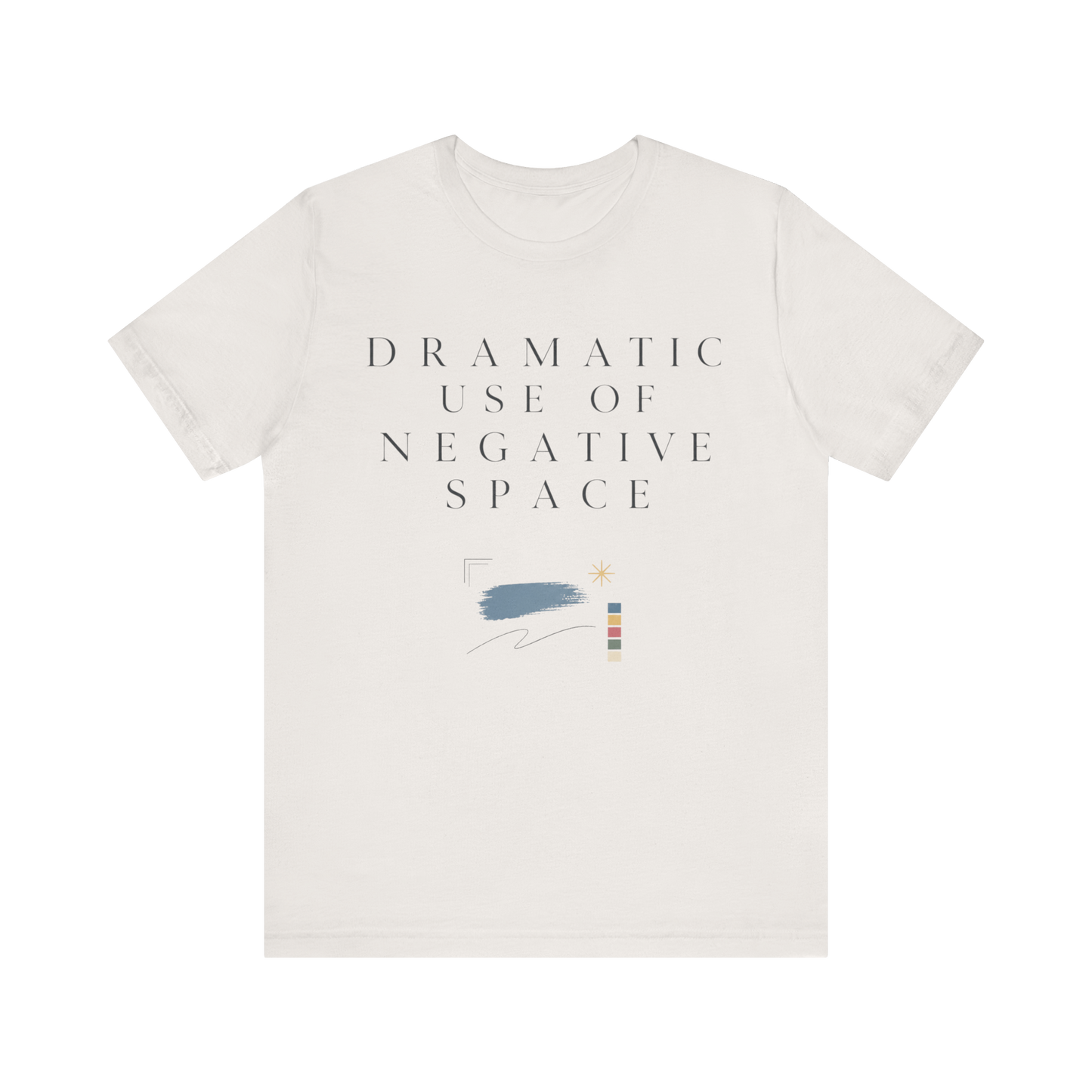 "Dramatic Use Of Negative Space" T-Shirt