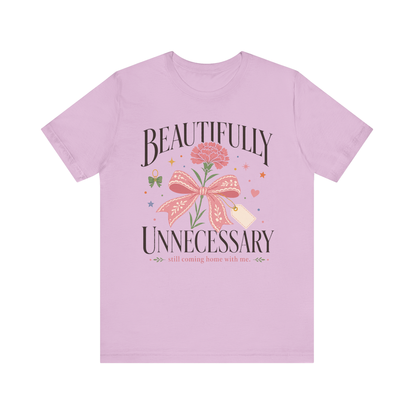 Camiseta "Hermosamente innecesario"