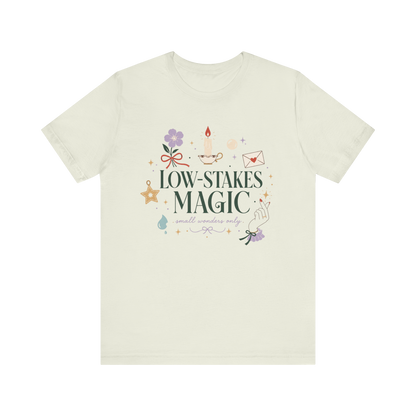 Camiseta "Magia de bajo riesgo"