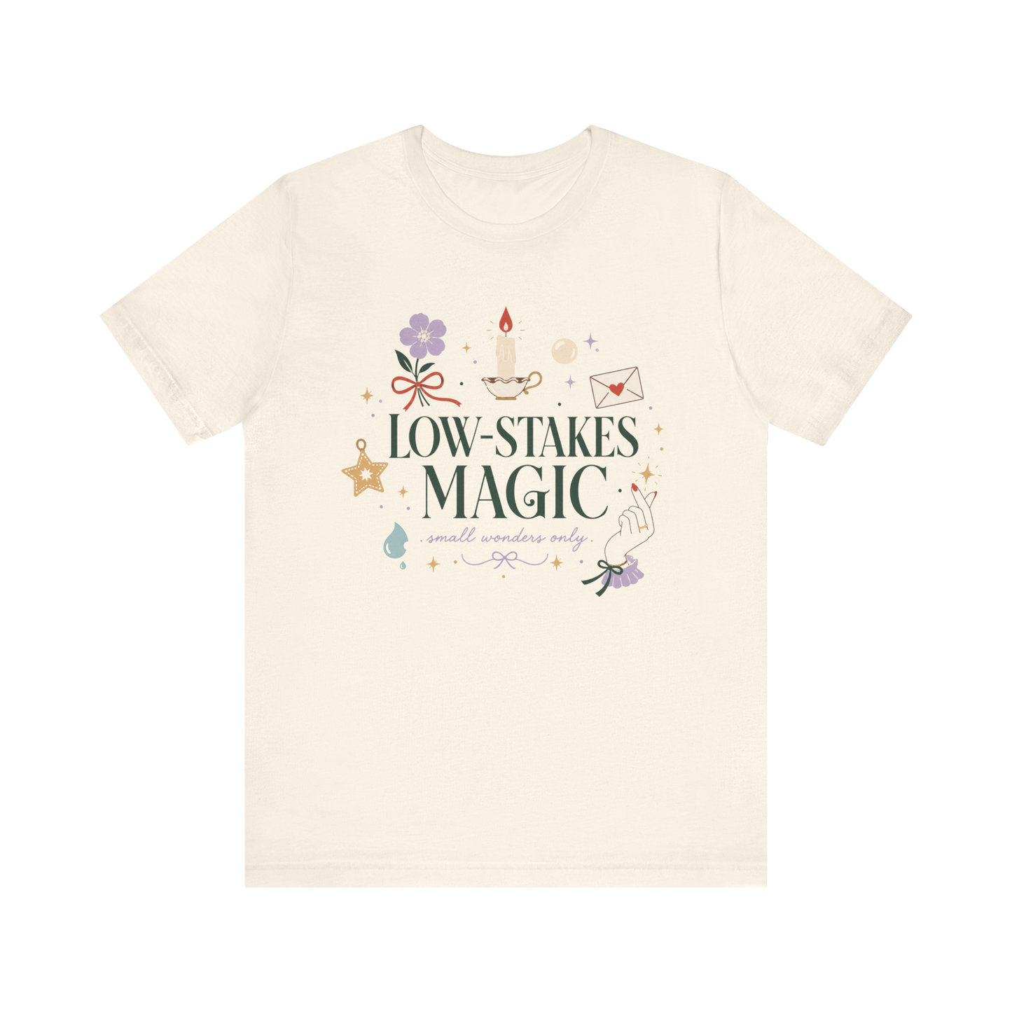 Camiseta "Magia de bajo riesgo"