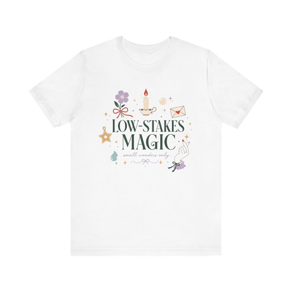 Camiseta "Magia de bajo riesgo"