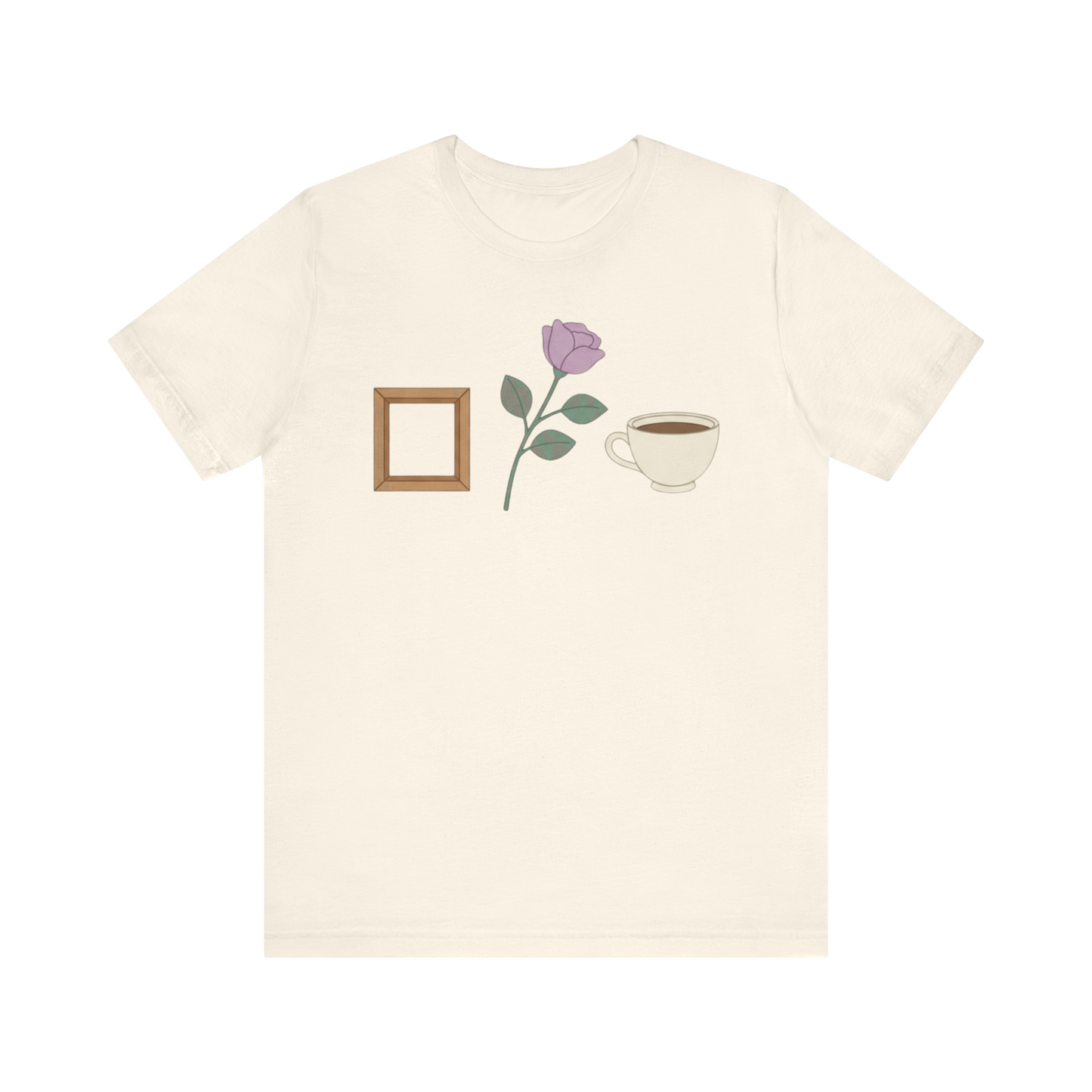 Frame, Flower, & Tea T-Shirt