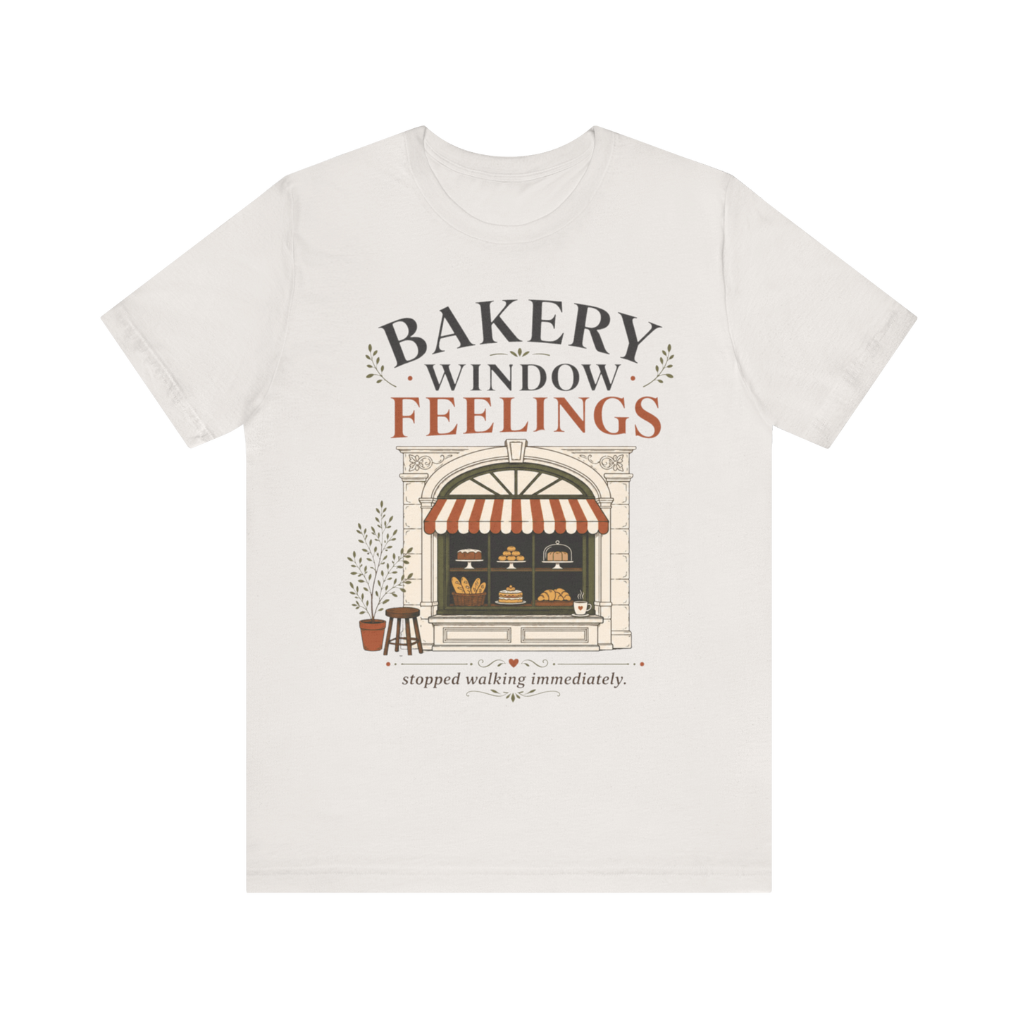 Camiseta "Sentimientos desde la Vitrina de la Panadería"