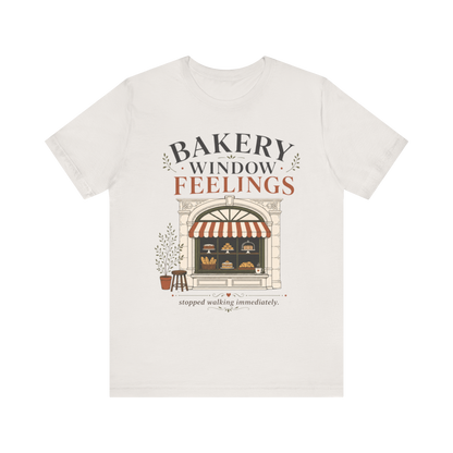 Camiseta "Sentimientos desde la Vitrina de la Panadería"