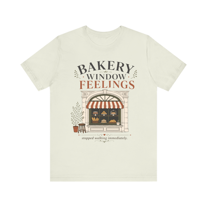 Camiseta "Sentimientos desde la Vitrina de la Panadería"