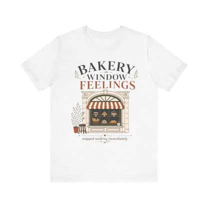 Camiseta "Sentimientos desde la Vitrina de la Panadería"