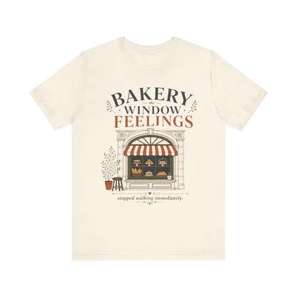 Camiseta "Sentimientos desde la Vitrina de la Panadería"