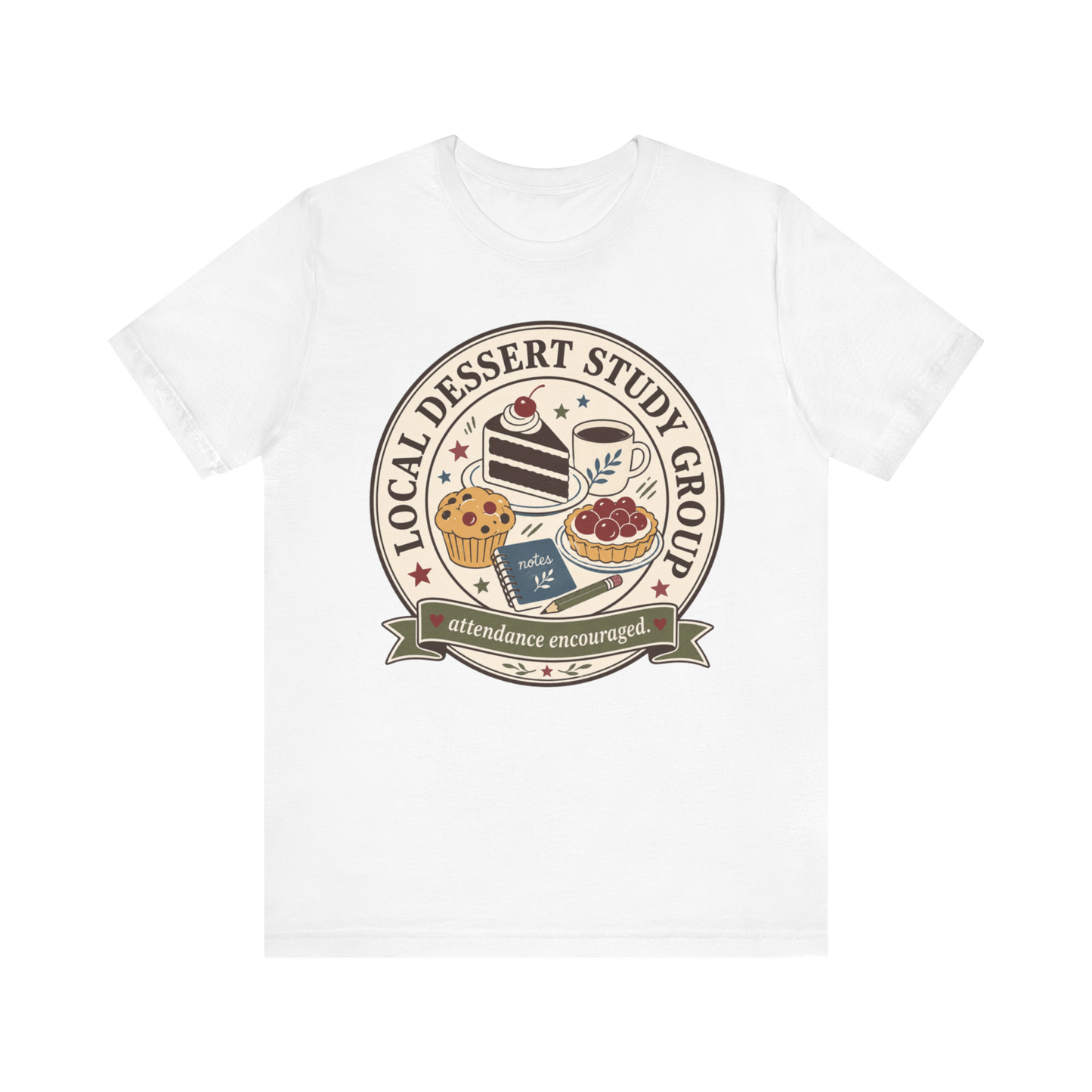 "Local Dessert Study Group" T-Shirt
