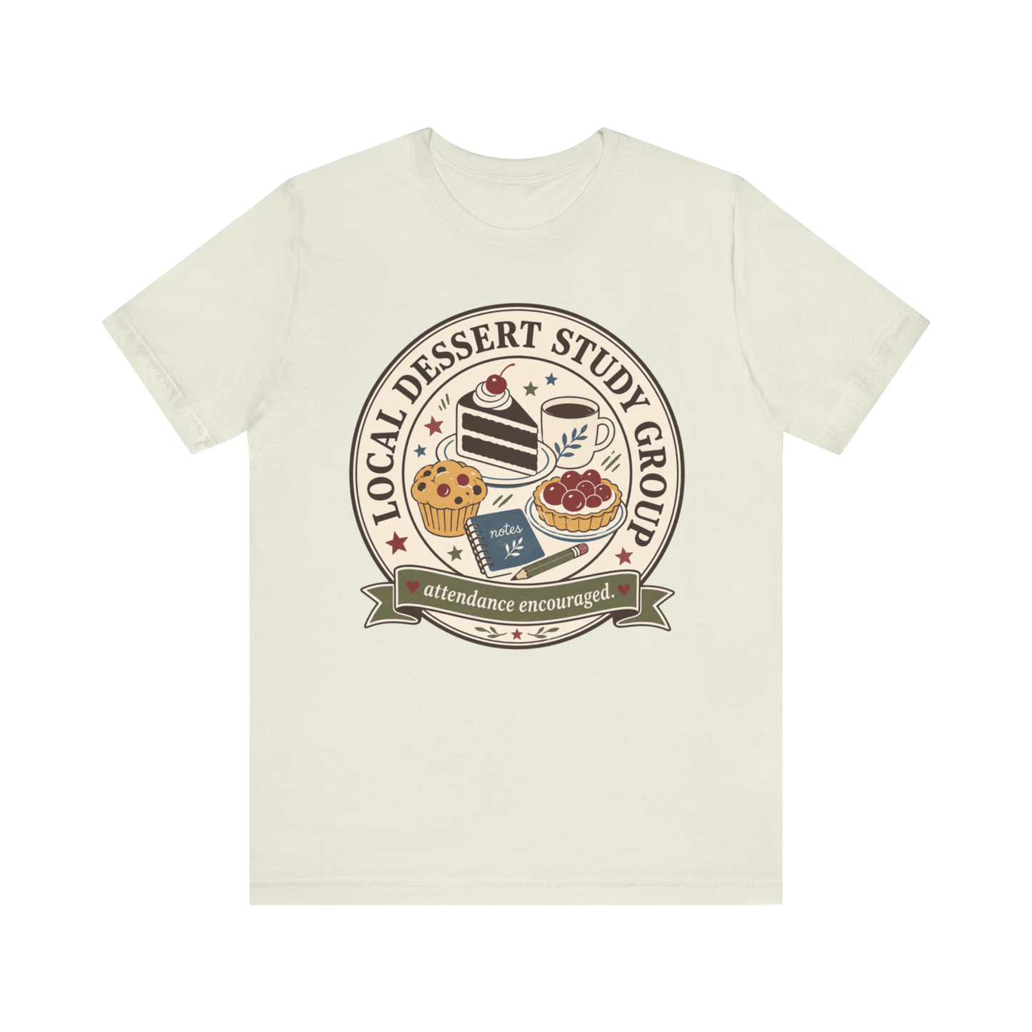 "Local Dessert Study Group" T-Shirt