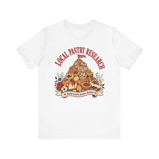 Camiseta "Investigación de Pastelería Local"