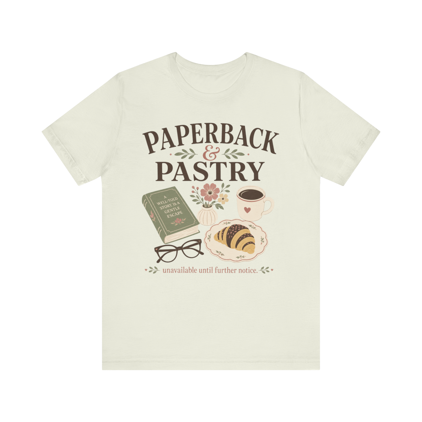 "Paperback & Pastry" T-Shirt