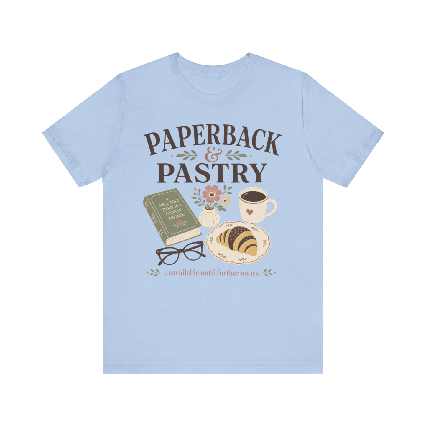 "Paperback & Pastry" T-Shirt