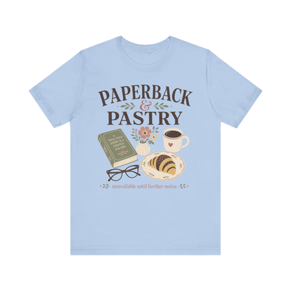 "Paperback & Pastry" T-Shirt