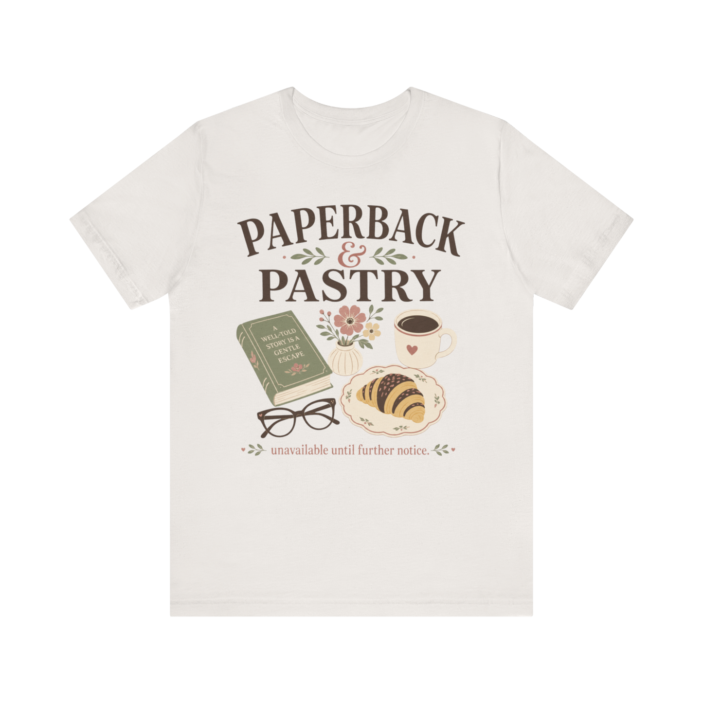 "Paperback & Pastry" T-Shirt