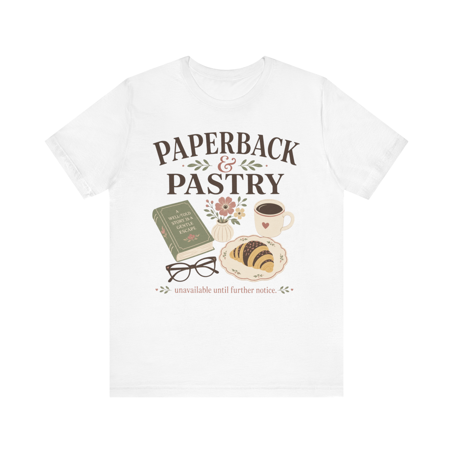 "Paperback & Pastry" T-Shirt