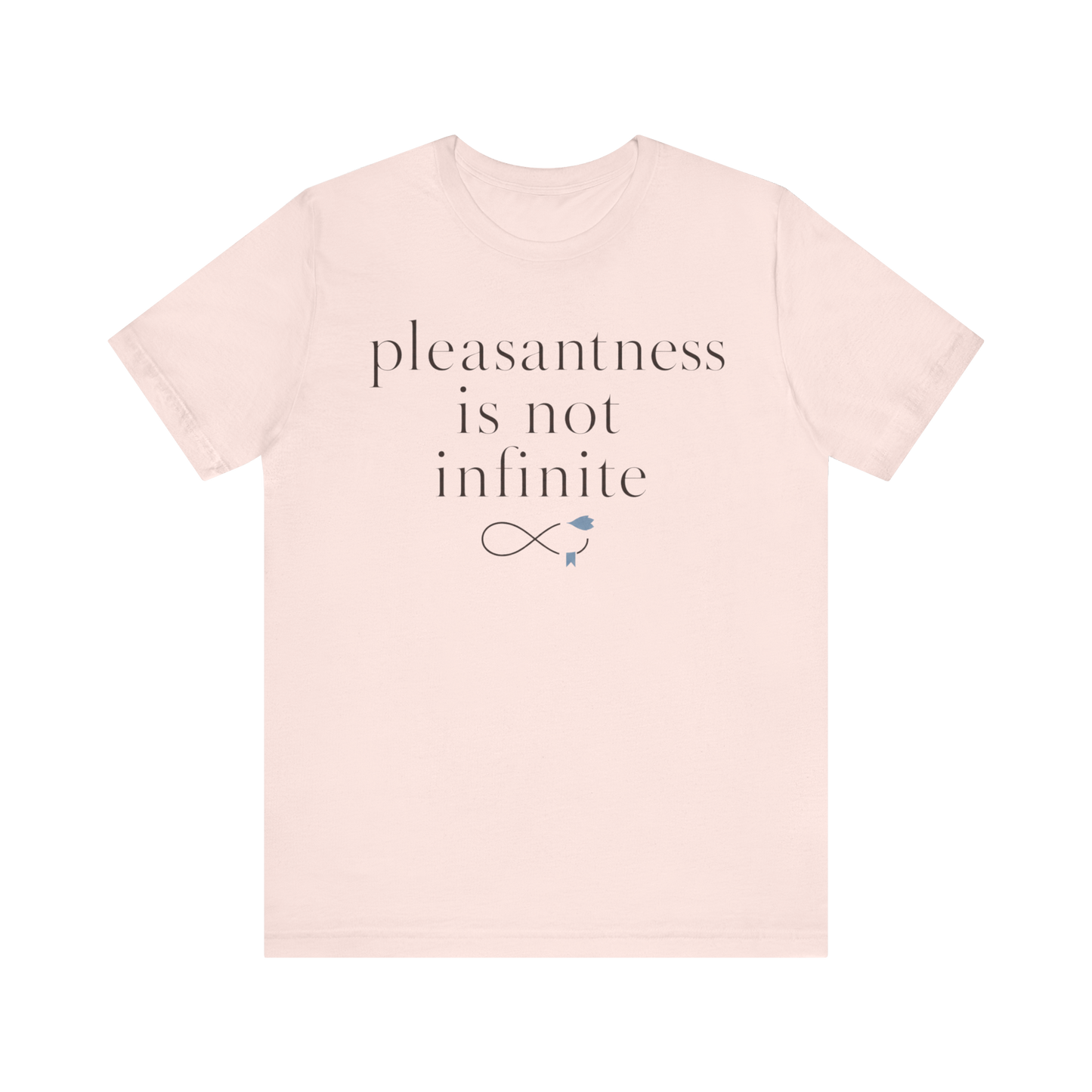 "Pleasantness Is Not Infinite" T-Shirt