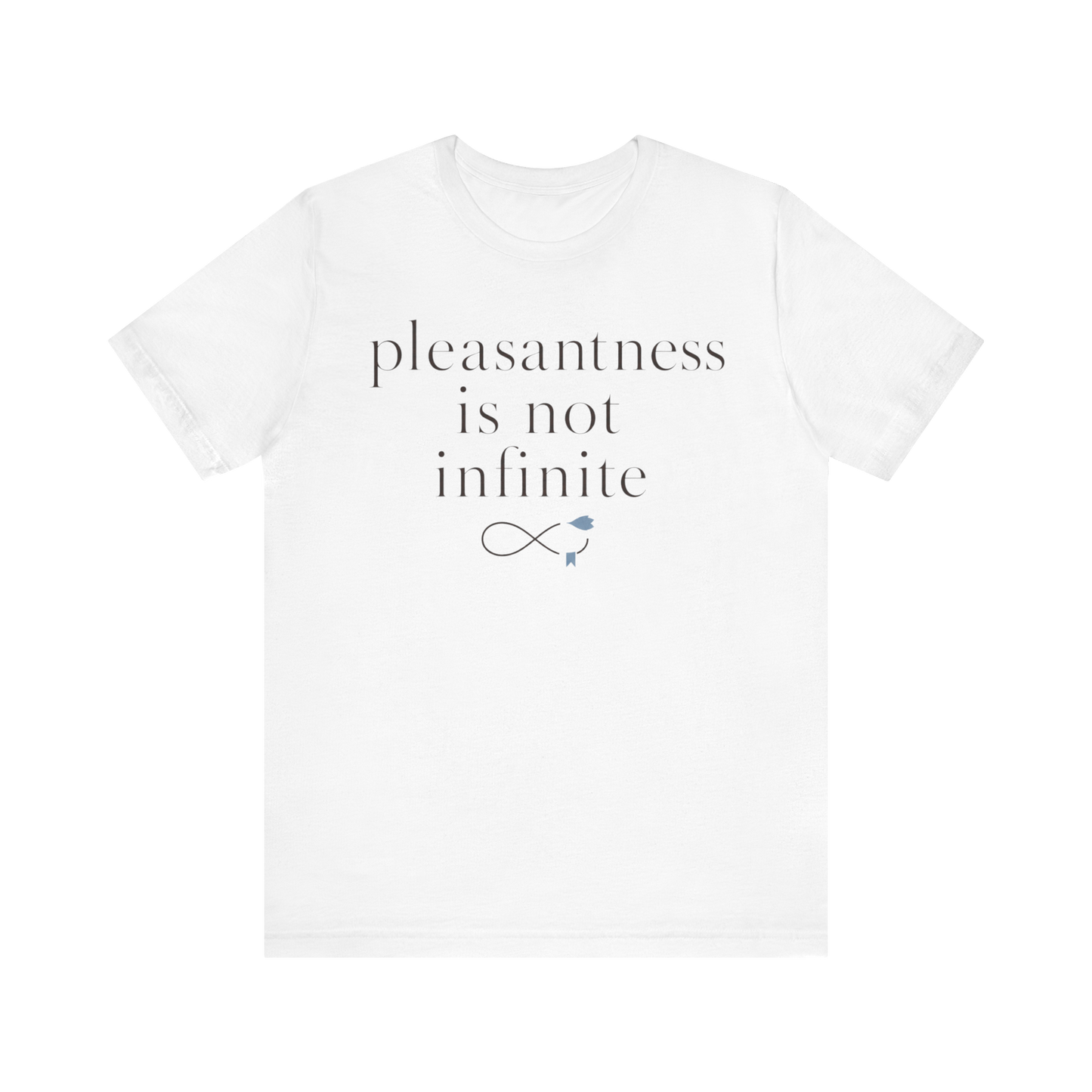 "Pleasantness Is Not Infinite" T-Shirt