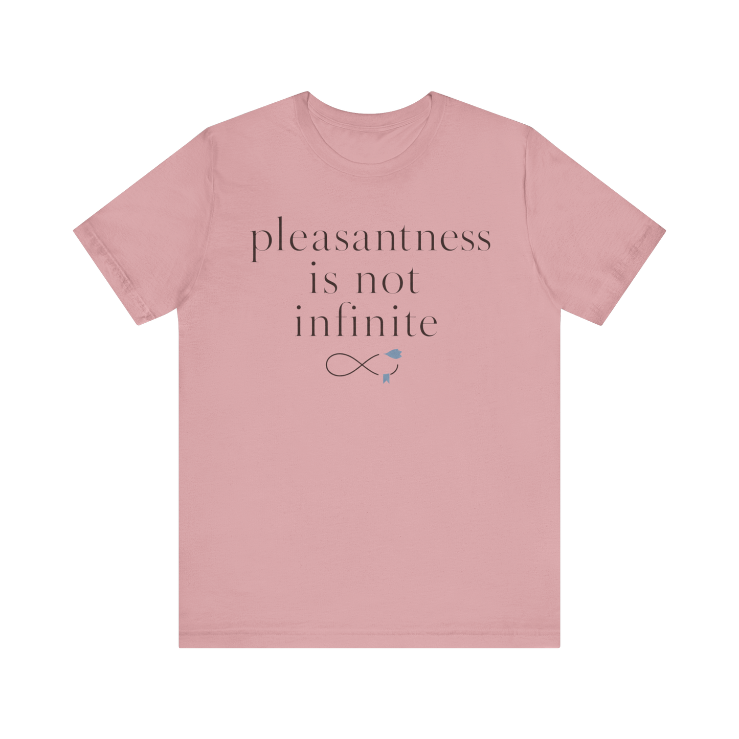 "Pleasantness Is Not Infinite" T-Shirt