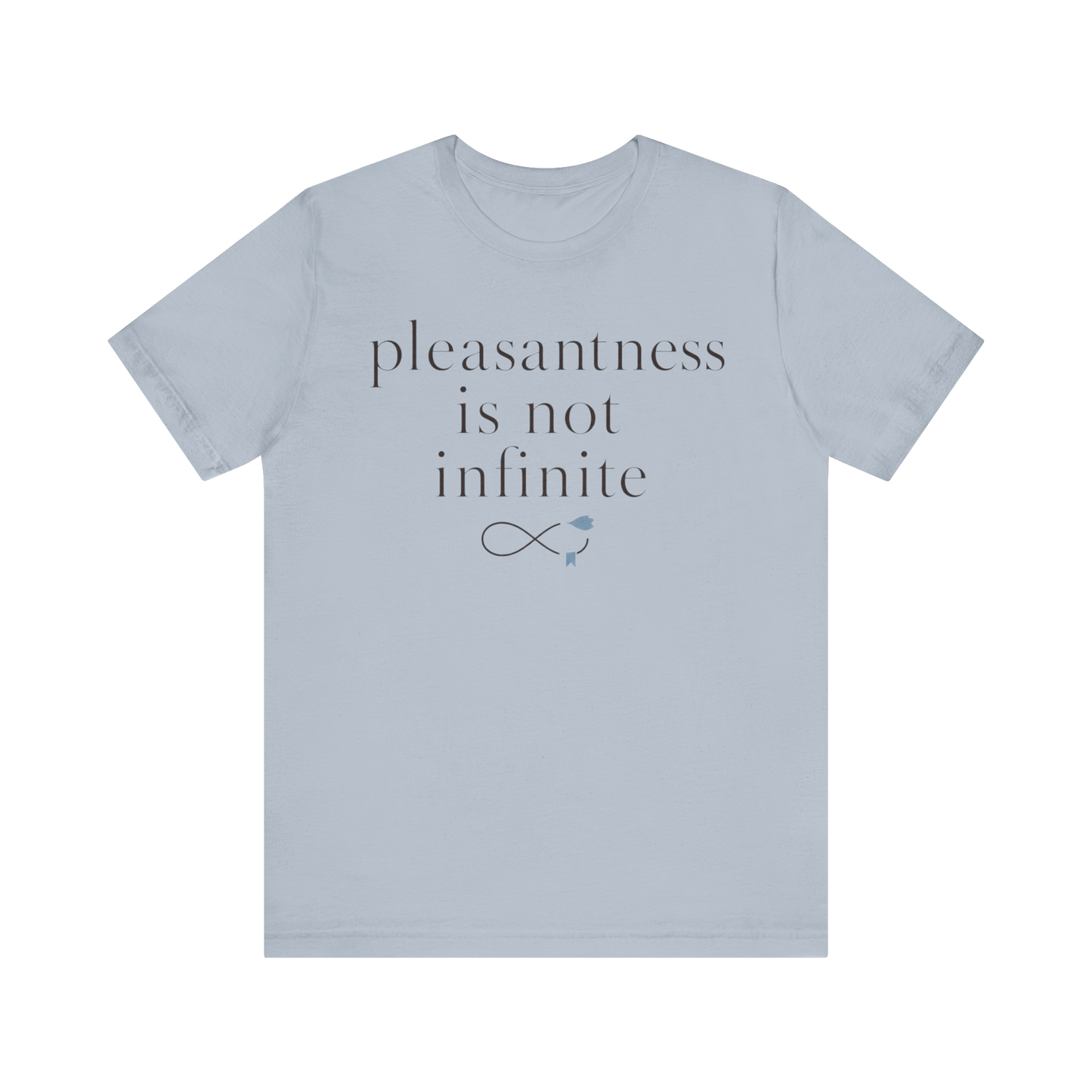 "Pleasantness Is Not Infinite" T-Shirt