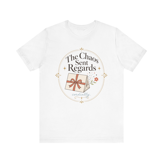 "El Caos Envía Saludos" Camiseta