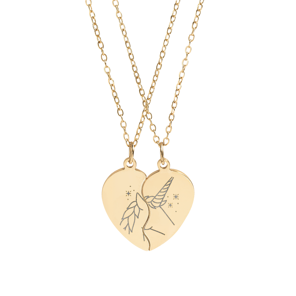Unicorn - Halves Pendant