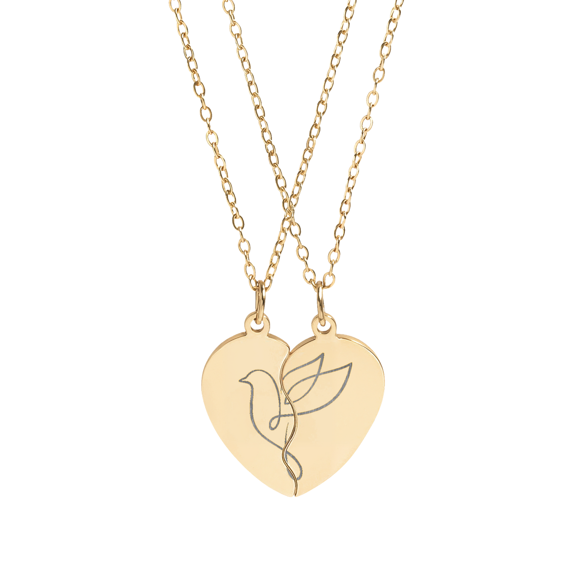Dove - Halves Pendant