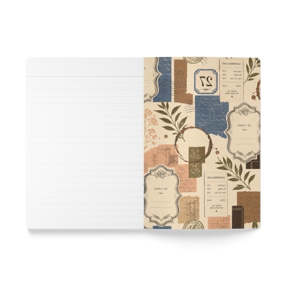 Coffee Stamps - Softcover Journal