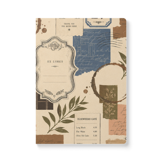Coffee Stamps - Softcover Journal