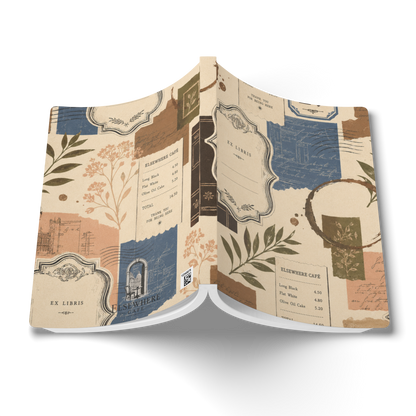 Coffee Stamps - Softcover Journal