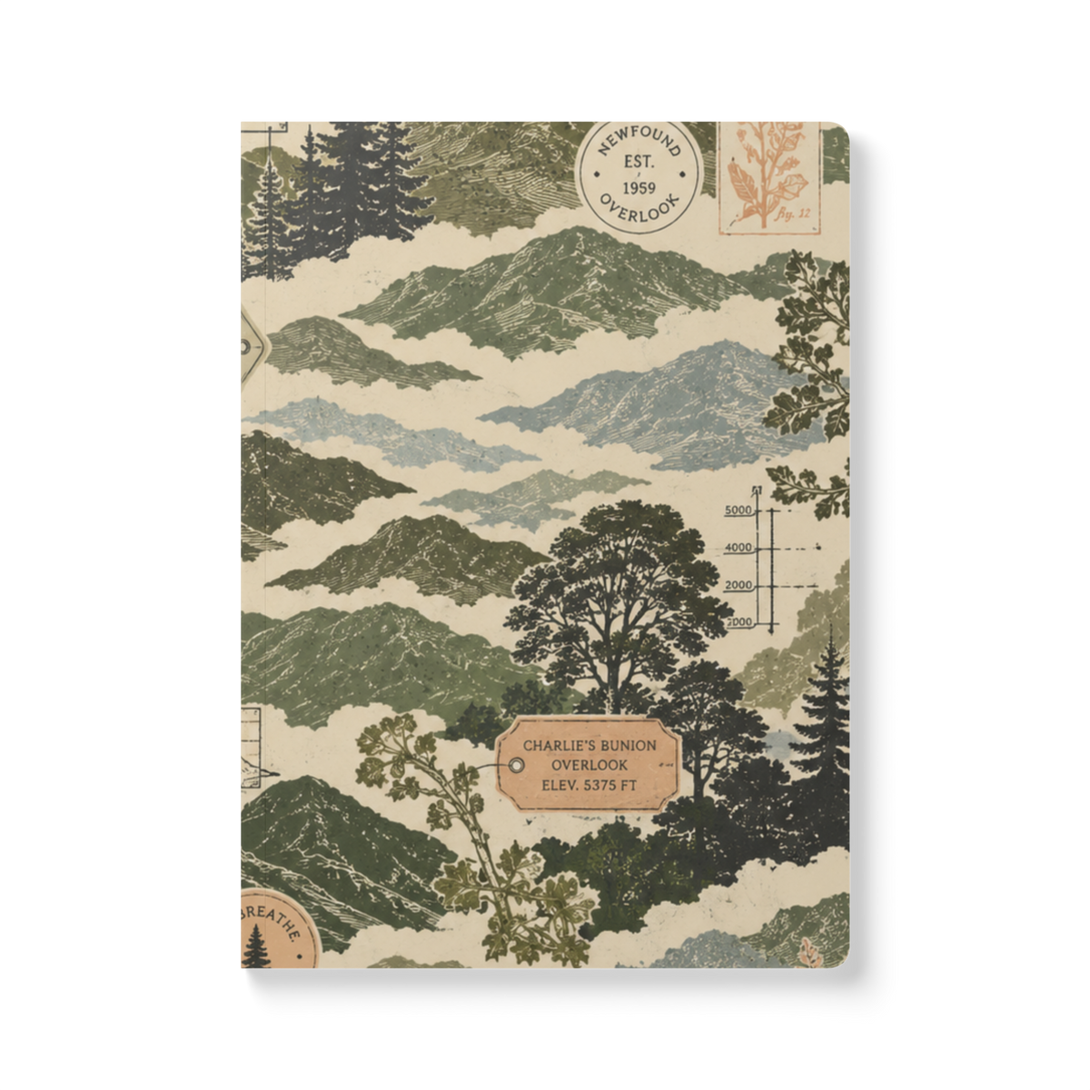 Mountain Roads - Softcover Journal