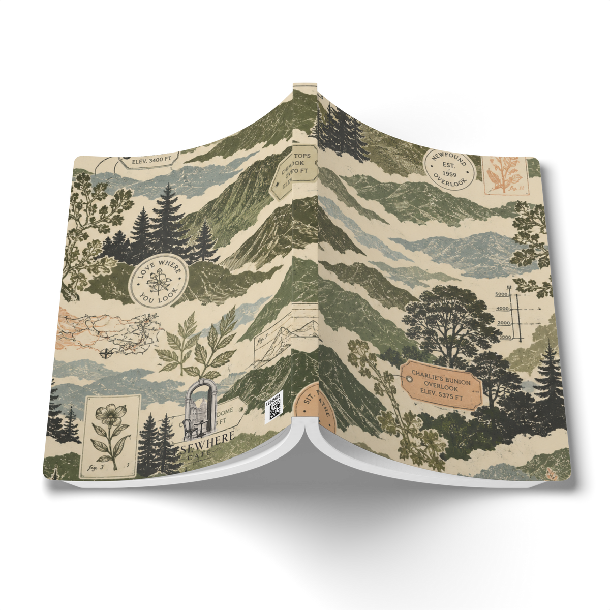Mountain Roads - Softcover Journal