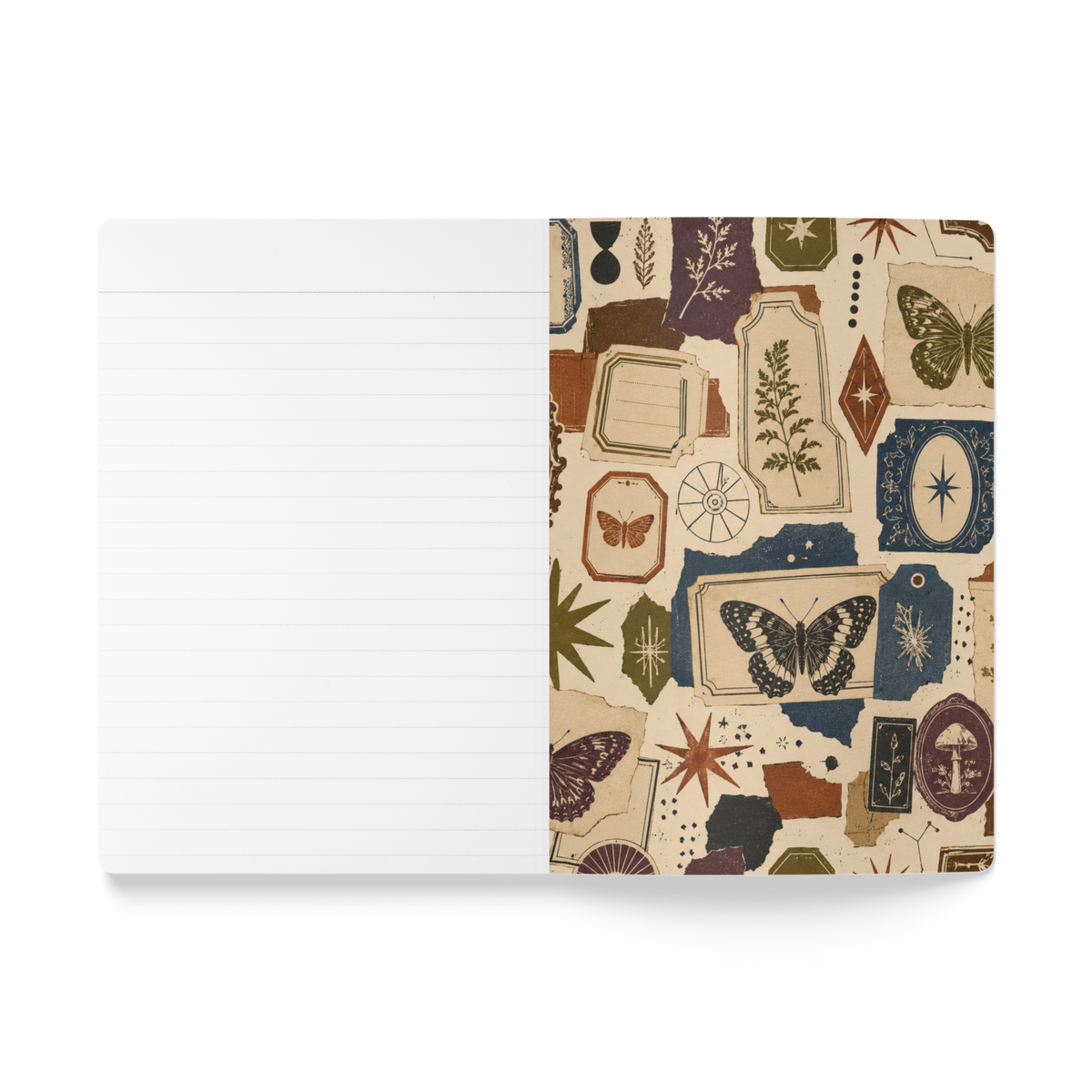 Brass Butterfly - Softcover Journal