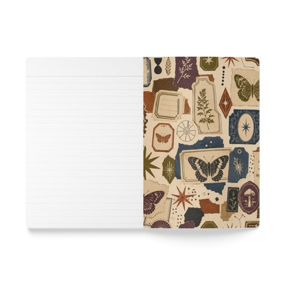 Brass Butterfly - Softcover Journal