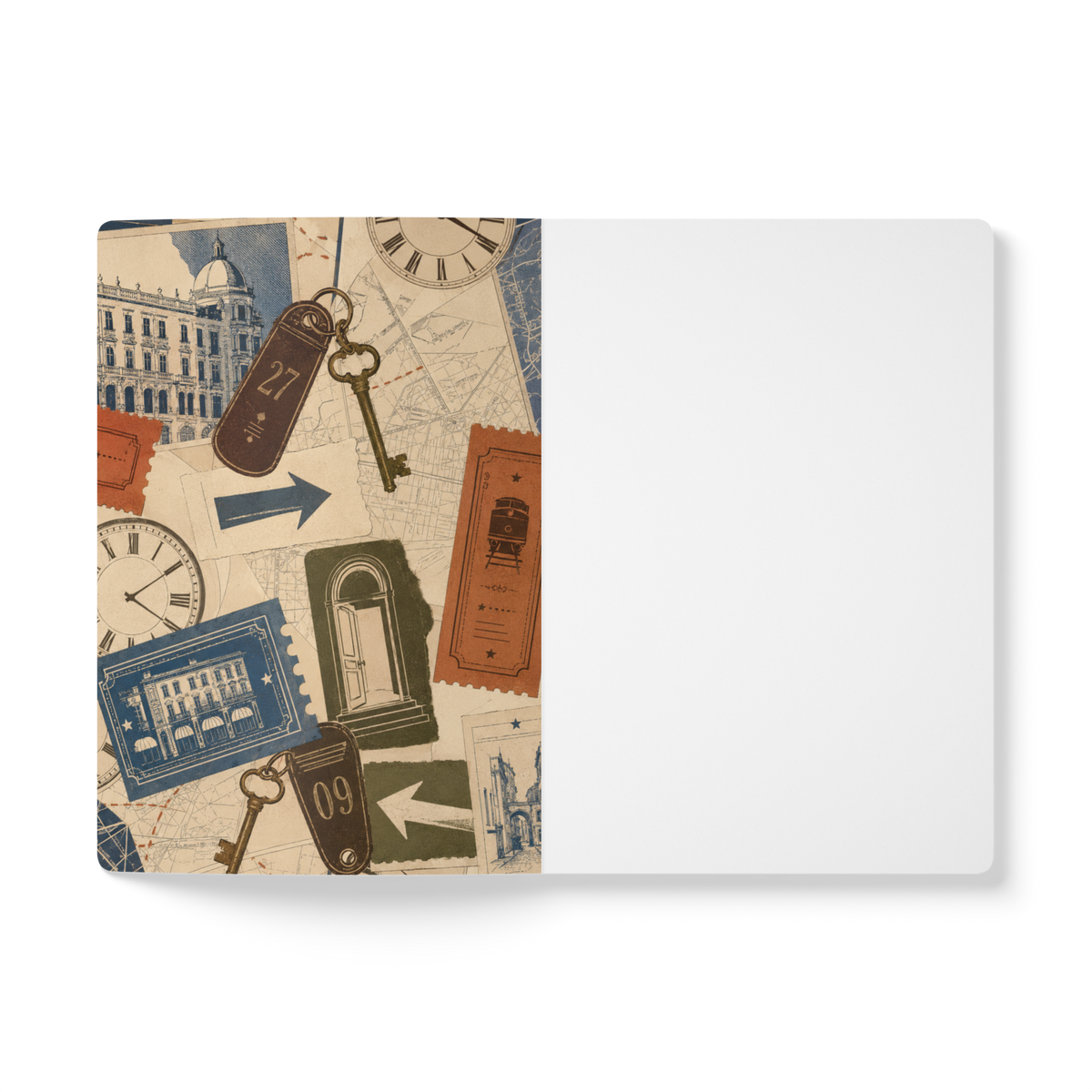 Europe - Softcover Journal