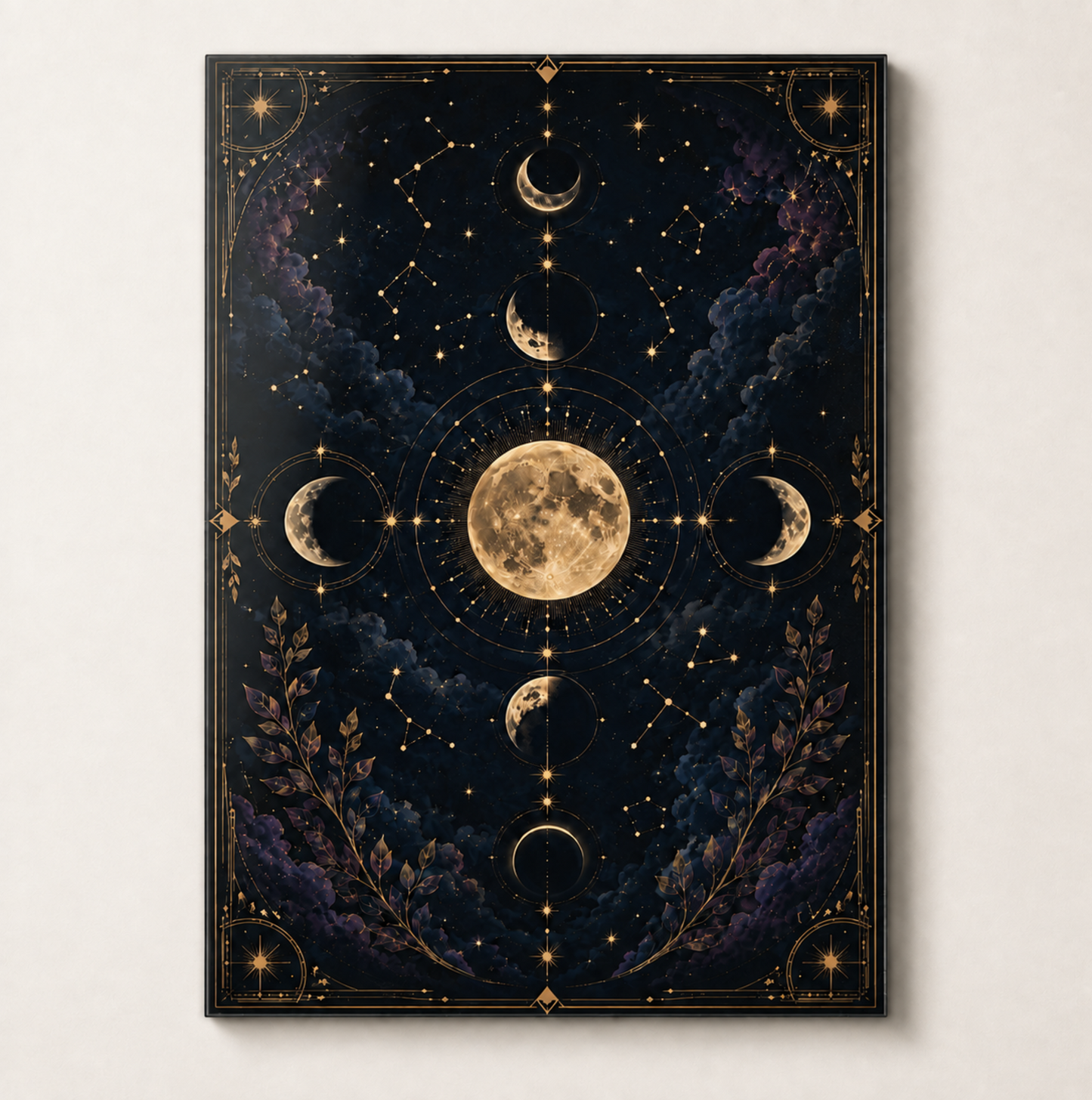 Moonscape - Acrylic Glass Art