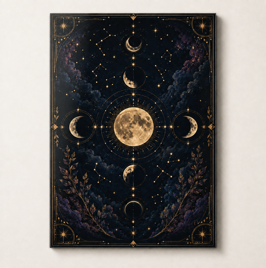 Moonscape - Acrylic Glass Art
