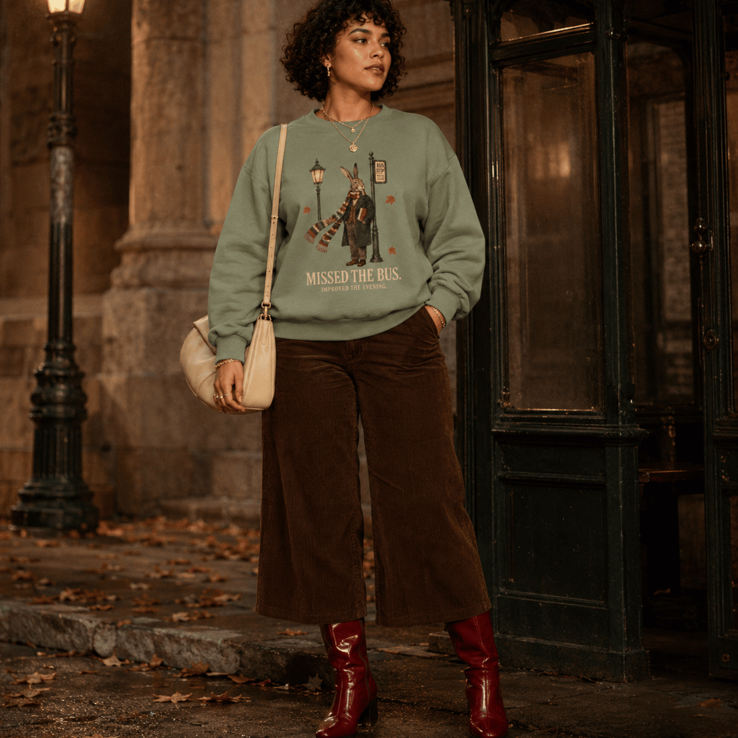 Rabbit's Bus Stop - Sweater