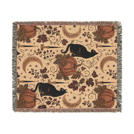 Pumpkin Harvest - Woven Blanket