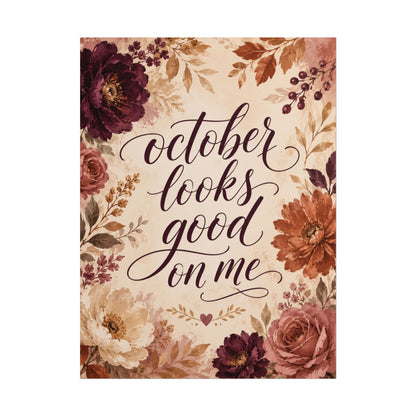Octubre Me Sienta Bien - Póster