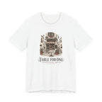 "Table For One" Café T-Shirt