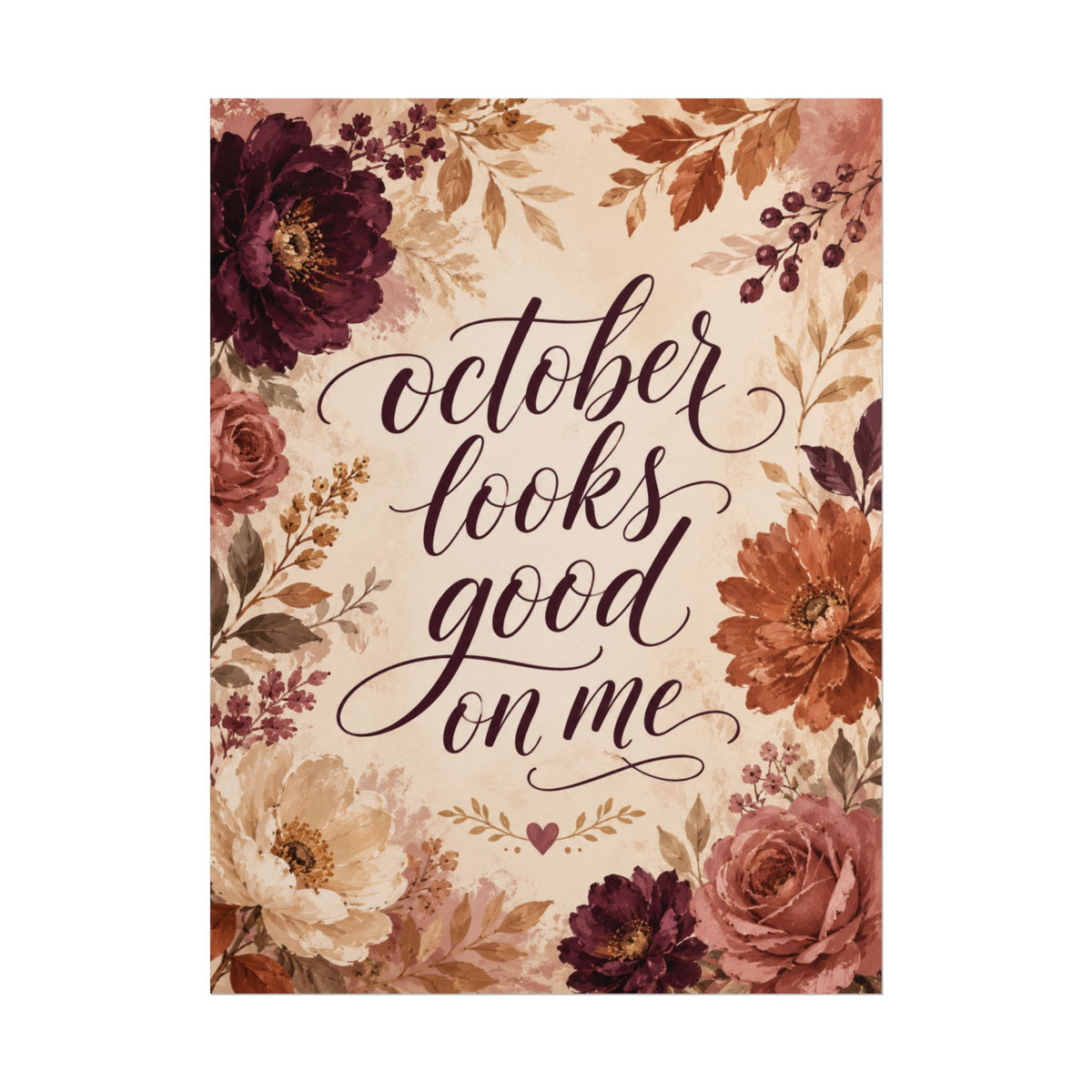 Octubre Me Sienta Bien - Póster