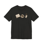 Book, Coffee, and Key T-Shirt