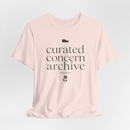 Camiseta "Archivo de Preocupaciones Curadas"
