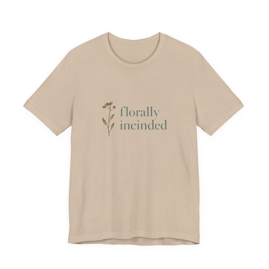 "Florally Inclined" T-Shirt