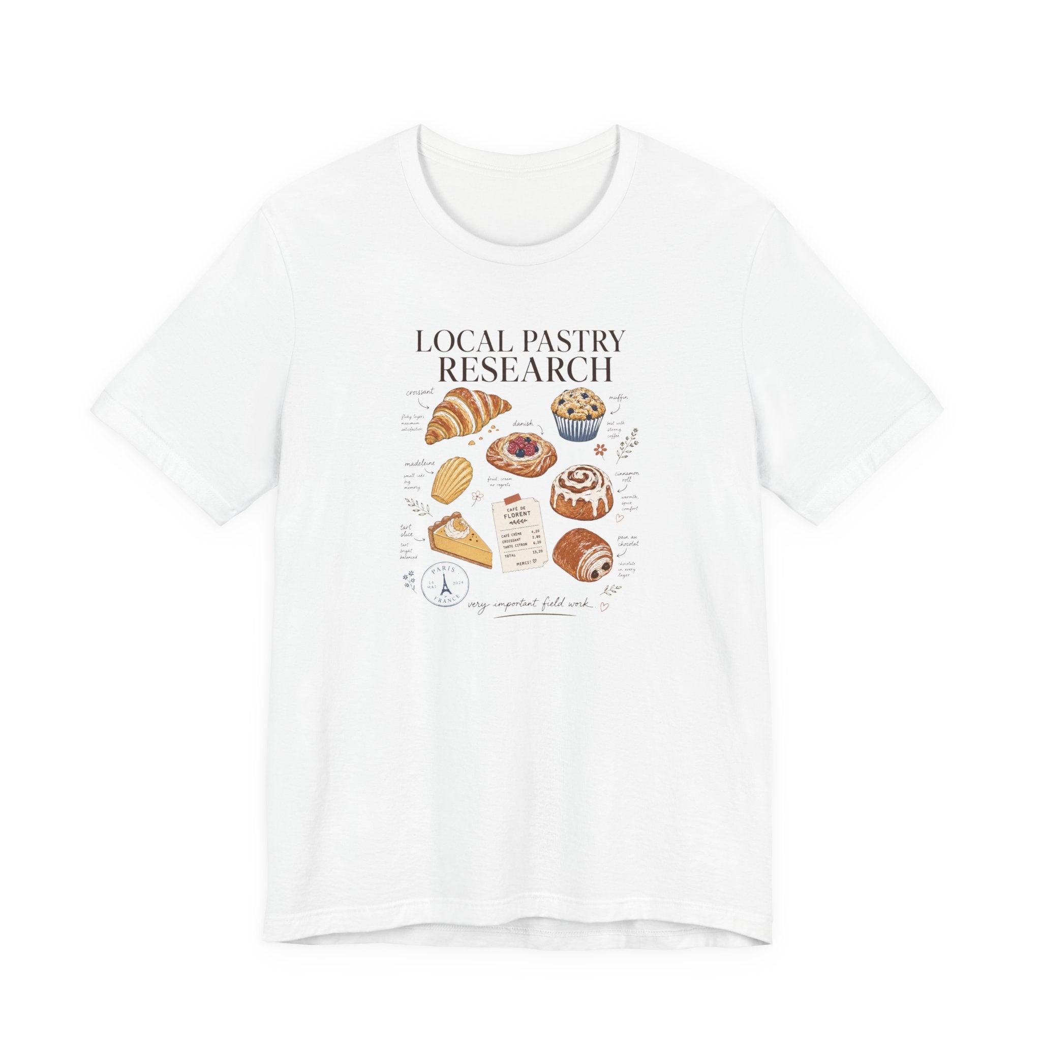 "Local Pastry Research" T-Shirt