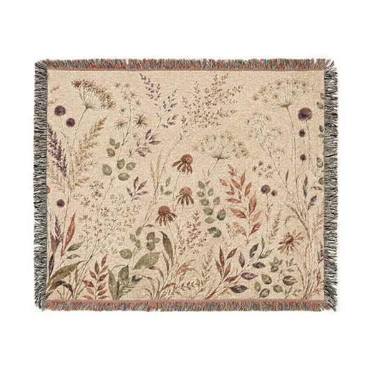 Quite Field Study - Woven Blanket