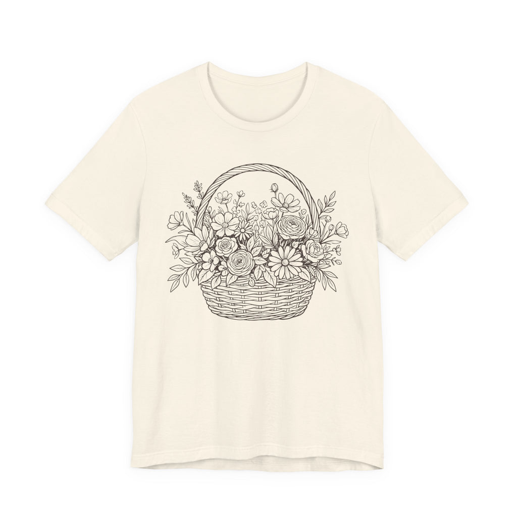 Basket Of Flowers T-Shirt