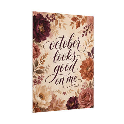 Octubre Me Sienta Bien - Póster